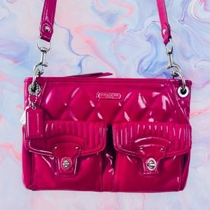 Coach HOT pink glossy!